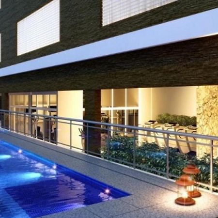 Apto Top Com Vista Pro Mar Em Condominio Completo Em Frente A Praia! Santos  Ngoại thất bức ảnh