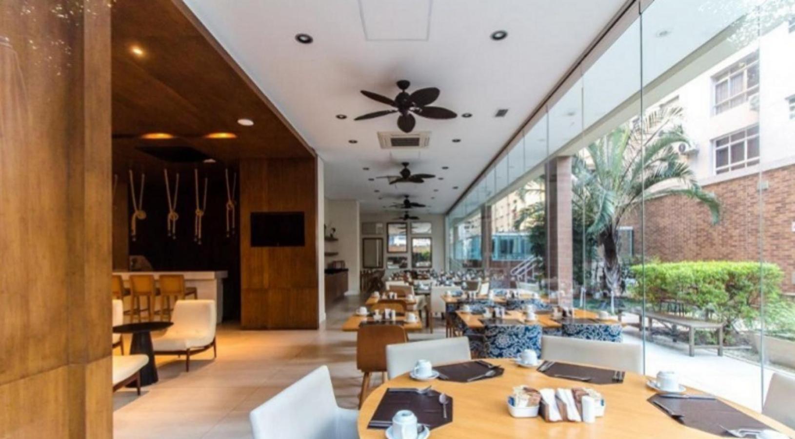 Apto Top Com Vista Pro Mar Em Condominio Completo Em Frente A Praia! Santos  Ngoại thất bức ảnh