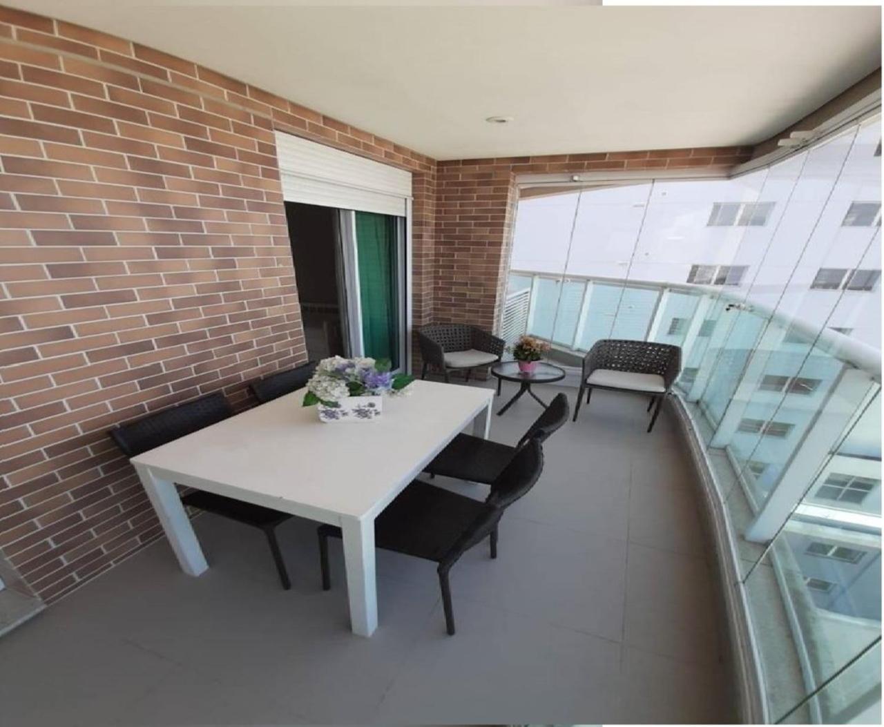 Apto Top Com Vista Pro Mar Em Condominio Completo Em Frente A Praia! Santos  Ngoại thất bức ảnh